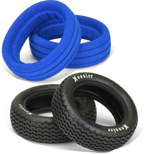 Pro-line 8275-02 Hoosier Super Chain Link Dirt Oval 2.2" 2WD Front Buggy Tires - PowerHobby
