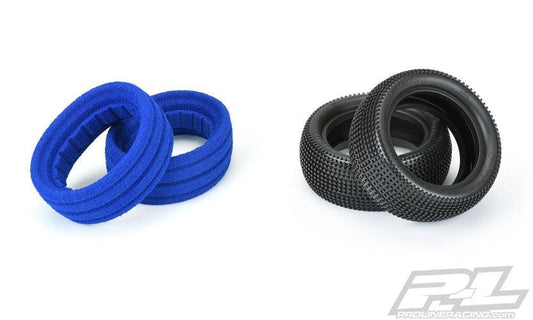 Pro-line 8296-02 Fugitive 2.2" 4WD M3 (Soft) Off-Road Buggy Front Tires (2) Foam - PowerHobby