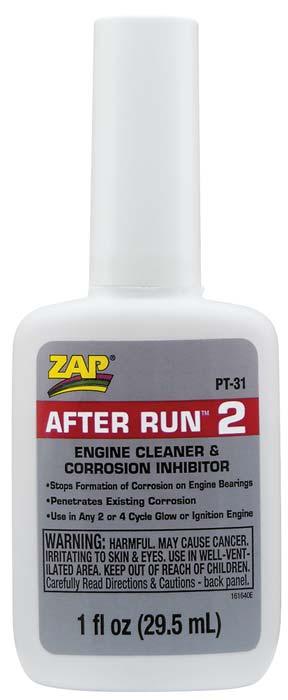 Zap PT31 Pacer After-Run Engine Oil 1 Oz - PowerHobby