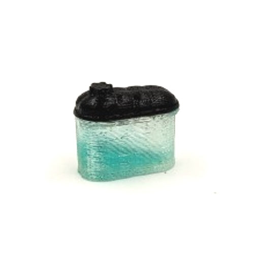 Exclusive RC ERC-10-3106 Liquid Filled Anti-Freeze Overflow Reservoir (Green) - PowerHobby