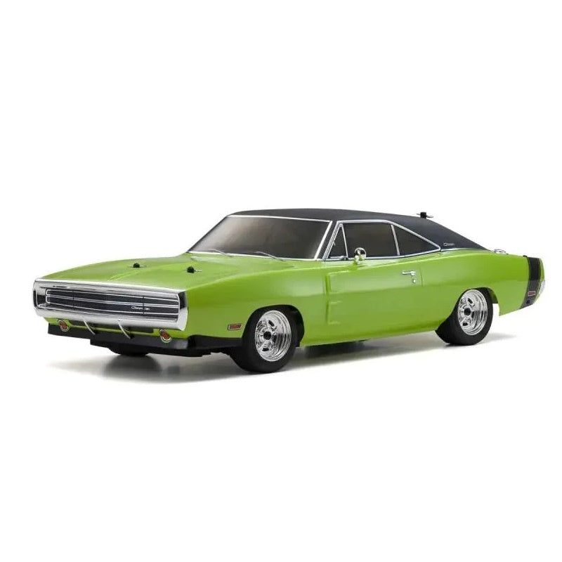 Kyosho 34417T2 4WD FAZER Mk2 FZ02L Series readyset 1970 Dodge Charger Green - PowerHobby