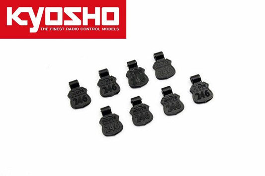 Kyosho R246-9003 R246 Rubber Knob for Body Pin - PowerHobby