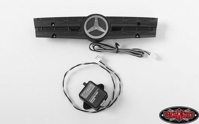 RC4WD Ambient Light Grill Logo W/Strobe Mercedes-Benz Arocs 3348 6x4 Tipper Truck (A) - PowerHobby