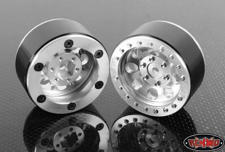 RD4WD Z-W0007 Mickey Thompson  1.9" Internal Beadlock Wheels (4) Gmade Sawback - PowerHobby