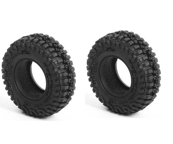 RC4WD T0200 BFGoodrich T/A KM3 1.0" Rock Crawler Tires (2) - PowerHobby