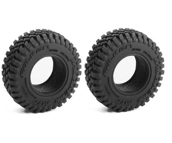 RC4WD ZT0201 Falken Wildpeak M/T 1.0" Rock Crawler Tires (2) - PowerHobby