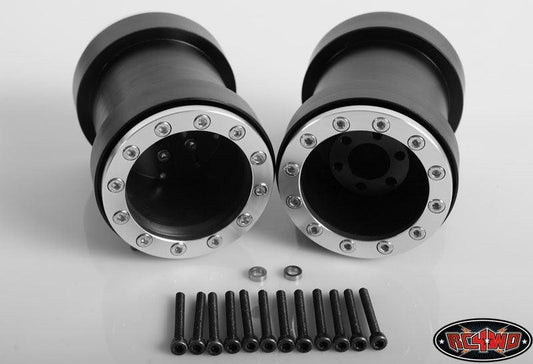 RC4WD W0147 Beadlock Wheels V2 For Tamiya Clod Buster - PowerHobby