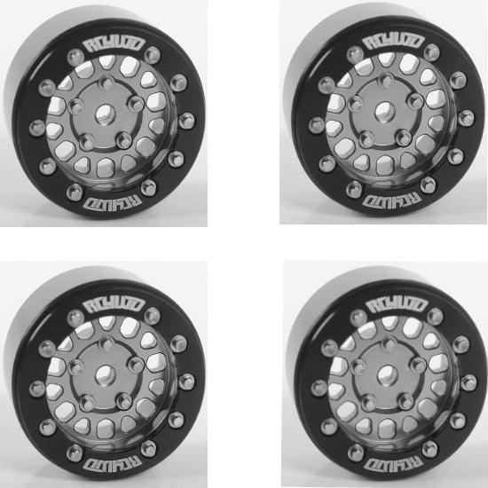 RC4WD ZW0278 1.0" Competition Beadlock Wheels (4) Rock Crawler - PowerHobby