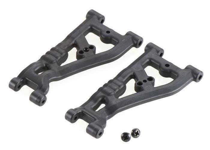 RPM 73522 Black Front A-Arm Set (2) Associated ProLite 4x4 - PowerHobby