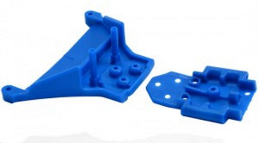 RPM 73565 Front Bulkhead Blue Traxxas Slash 4×4 Rally LCG For Traxxas #7430 - PowerHobby