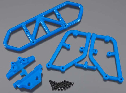 RPM 80125 Rear Bumper Blue Traxxas Slash 4x4 - PowerHobby