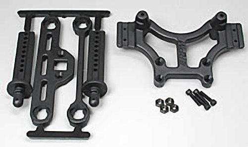 RPM 80162 Shock Tower/Adjustable Mount Black Traxxas T/E-Maxx - PowerHobby