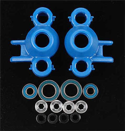 RPM 80585 Axle Carriers & Oversized Bearings Blue (2) Traxxas Revo - PowerHobby