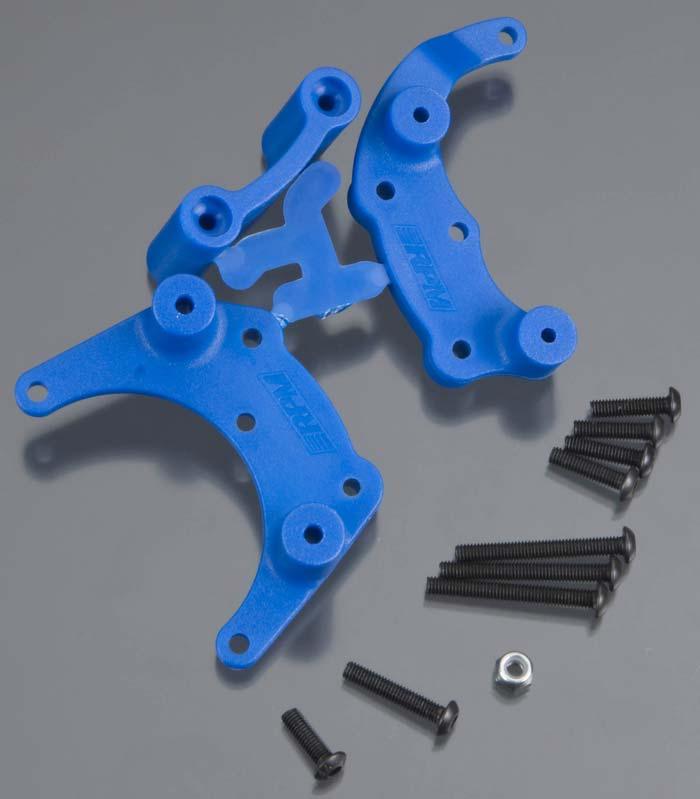 RPM 80905 Rear Bumper Mount Blue Traxxas Slash Bandit Rustler– PowerHobby