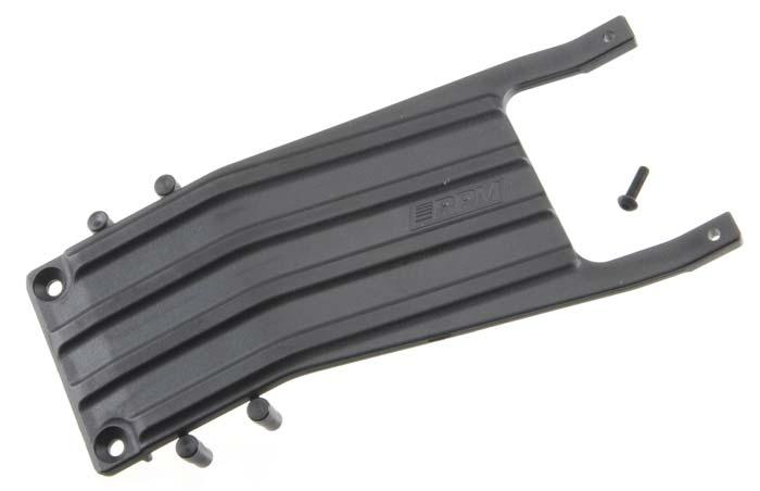 RPM 81252 Front Skid Plate Black Slash 2WD - PowerHobby