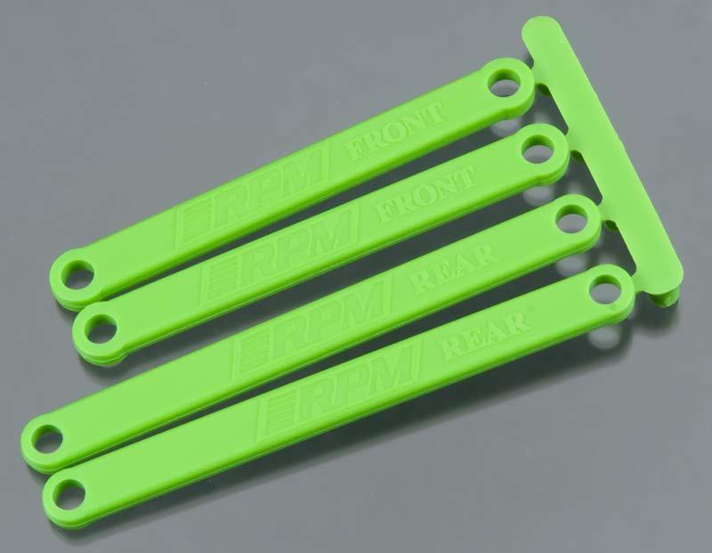 RPM 81264 Camber Link Set Green (4) Traxxas Stampede - PowerHobby