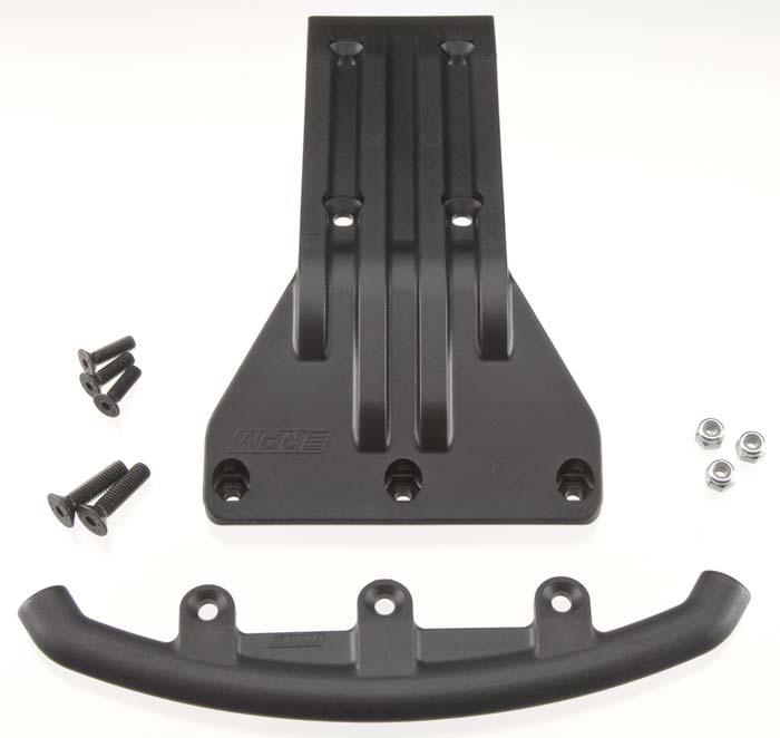 RPM 81972 Front Bumper & Skid Plate HPI Baja 5B - PowerHobby