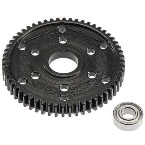 Robinson Racing 1549 Black Steel 56T Stock Repl 32P Gear Axial SCX10 - PowerHobby