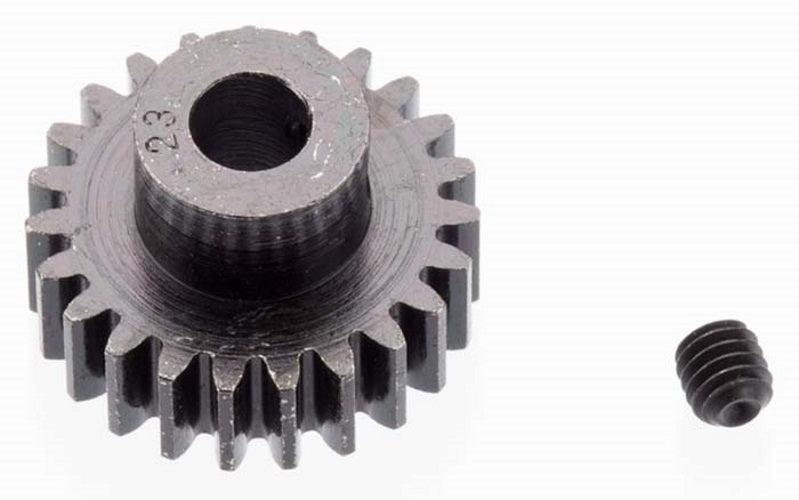 Robinson Racing 8623 X-Hard 23T Black Steel 32P Pinion 5mm - PowerHobby