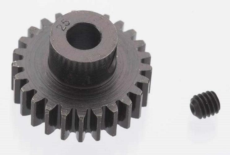 Robinson Racing 8625 X-Hard 25T Black Steel 32P Pinion 5mm - PowerHobby