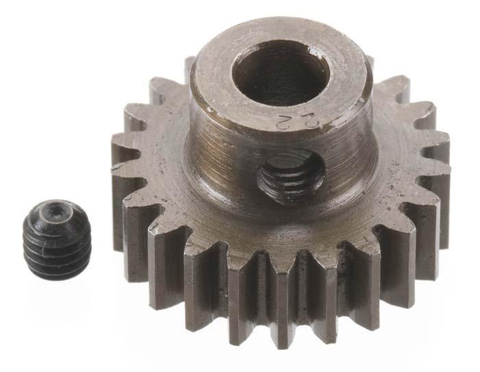 Robinson Racing 8722 Pinion Gear Xtra Hard 5mm 8 Mod 22T - PowerHobby