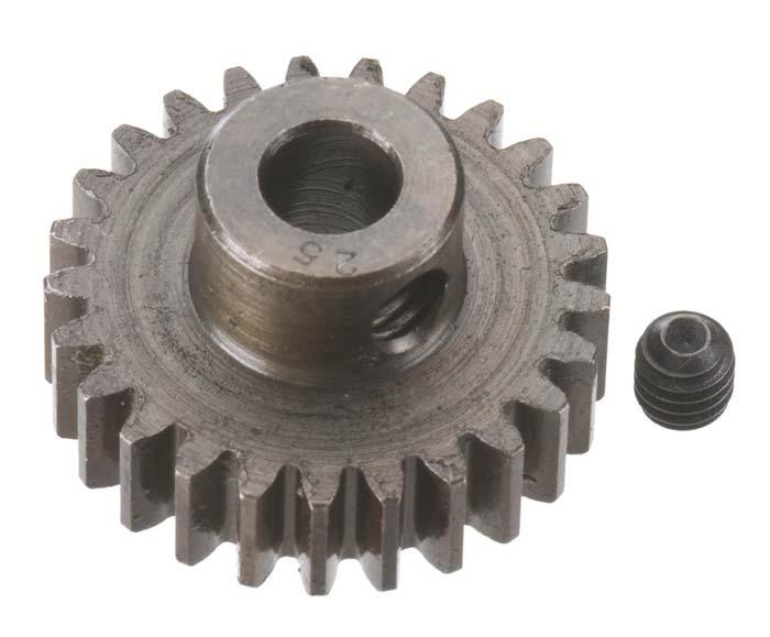 Robinson Racing 8725 Pinion Gear Xtra Hard 5mm 8 Mod 25T - PowerHobby