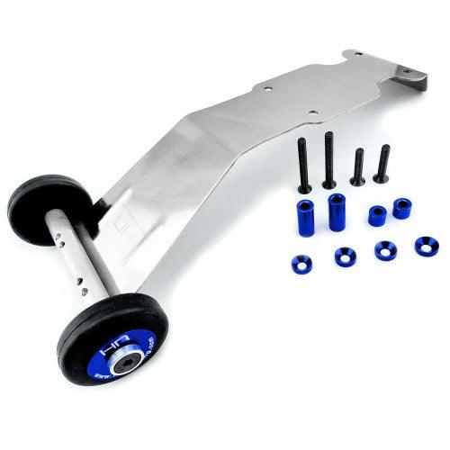 Hot Racing RVO133S06 Stainless Steel Wheelie Bar Traxxas E-Revo Revo Slayer - PowerHobby