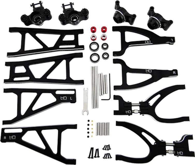 Hot Racing RVO546712X01 Aluminum Suspension Set Traxxas Revo E-Revo - PowerHobby