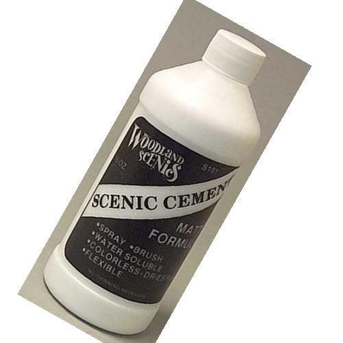 Woodland Scenics S191 Scenic Cement 16 oz - PowerHobby