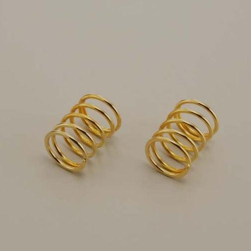 KYOSHO VZ072-2517 Front Spring 2.5-1.7 Gold (2Pcs) FAZER VE-X - PowerHobby