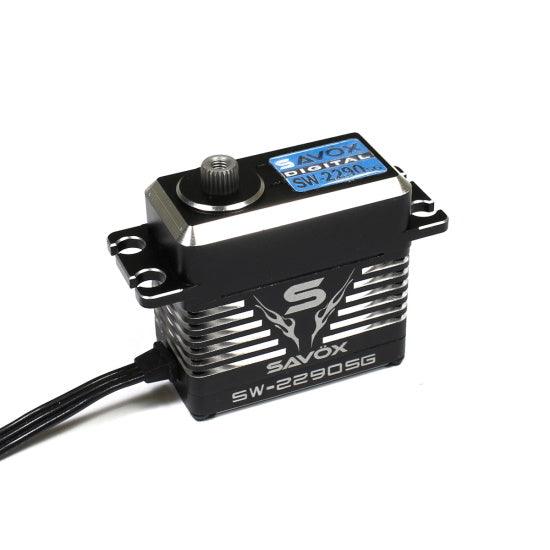 Savox 2290SG Waterproof Premium HV Brushless Digital Servo Black Edition - PowerHobby