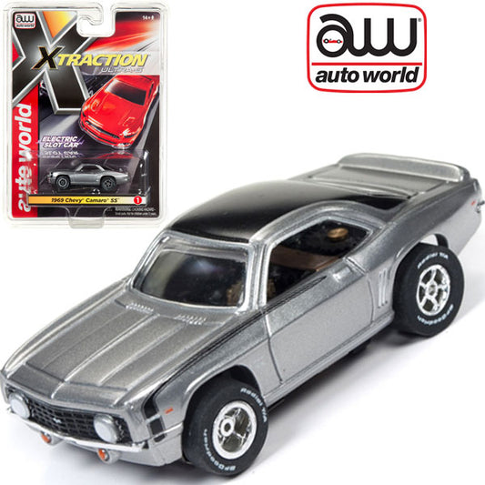 Auto World 1969 Chevy Camaro SS Xtraction AFX HO Scale slot Car SC331 - PowerHobby