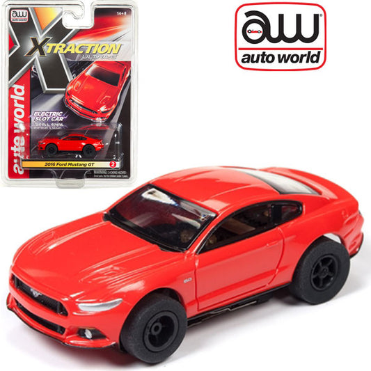 Auto World 2016 Ford Mustang GT Xtraction AFX HO Scale slot Car SC331 - PowerHobby