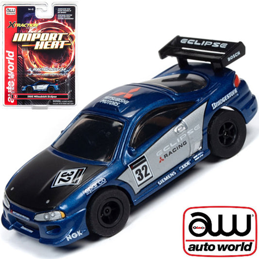 Auto World Xtraction R28 Mitsubishi Eclipse AFX HO Scale Slot Car - PowerHobby