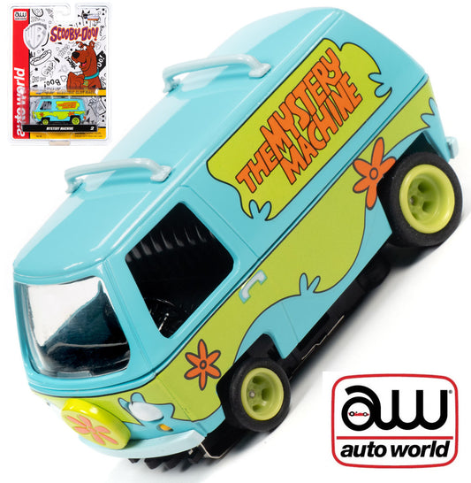 Auto World 4Gear Mystery Machine Scooby Doo AFX HO Slot Car SC358 - PowerHobby