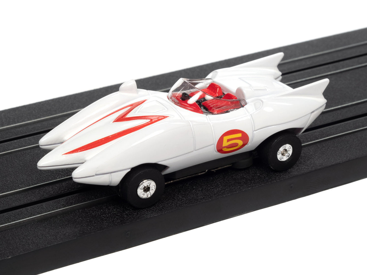 Auto World Speed Racer Mach 5 Thunderjet HO Slot Car for AFX Tjet R36 - PowerHobby