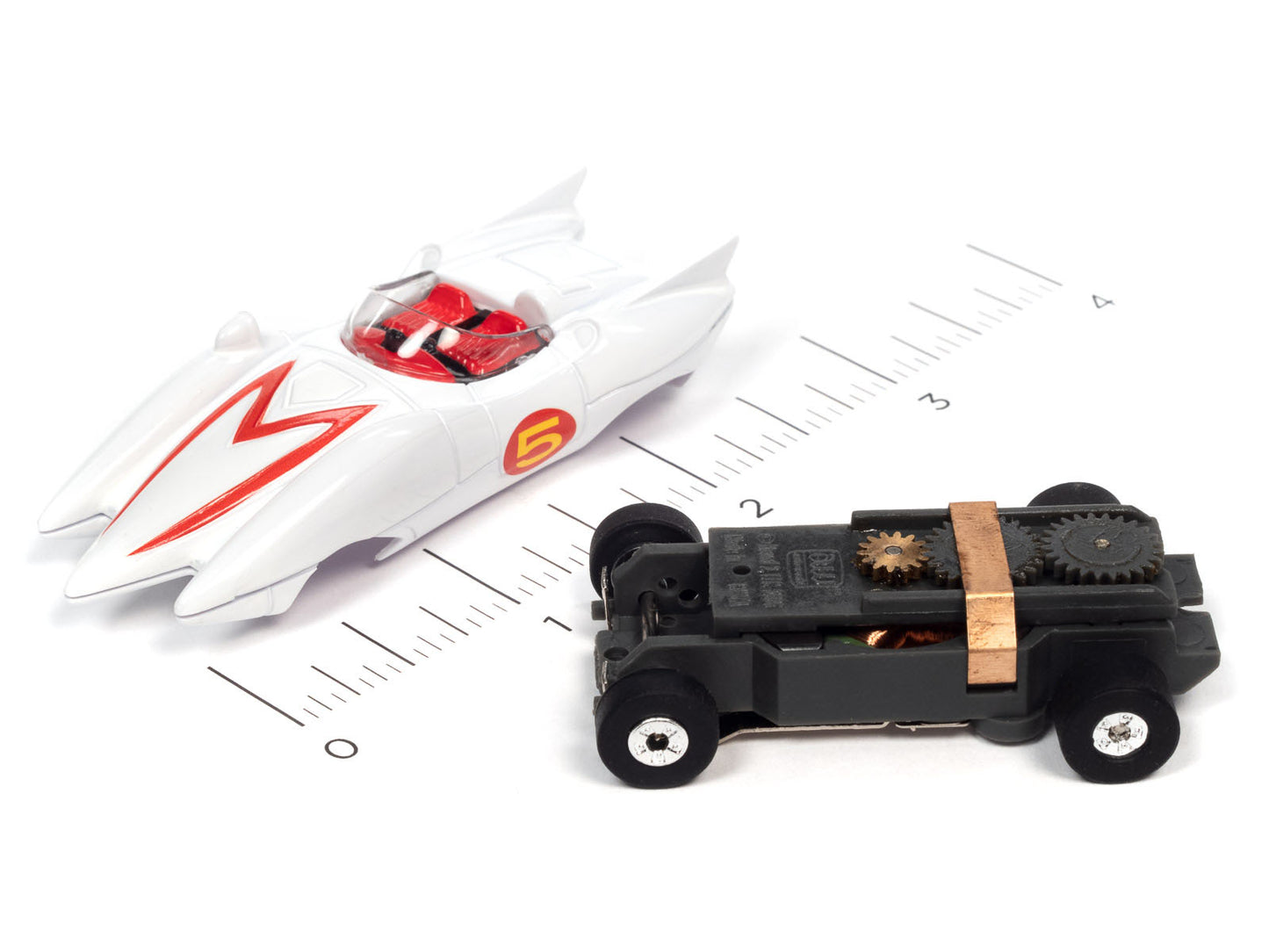 Auto World Speed Racer Mach 5 Thunderjet HO Slot Car for AFX Tjet R36 - PowerHobby