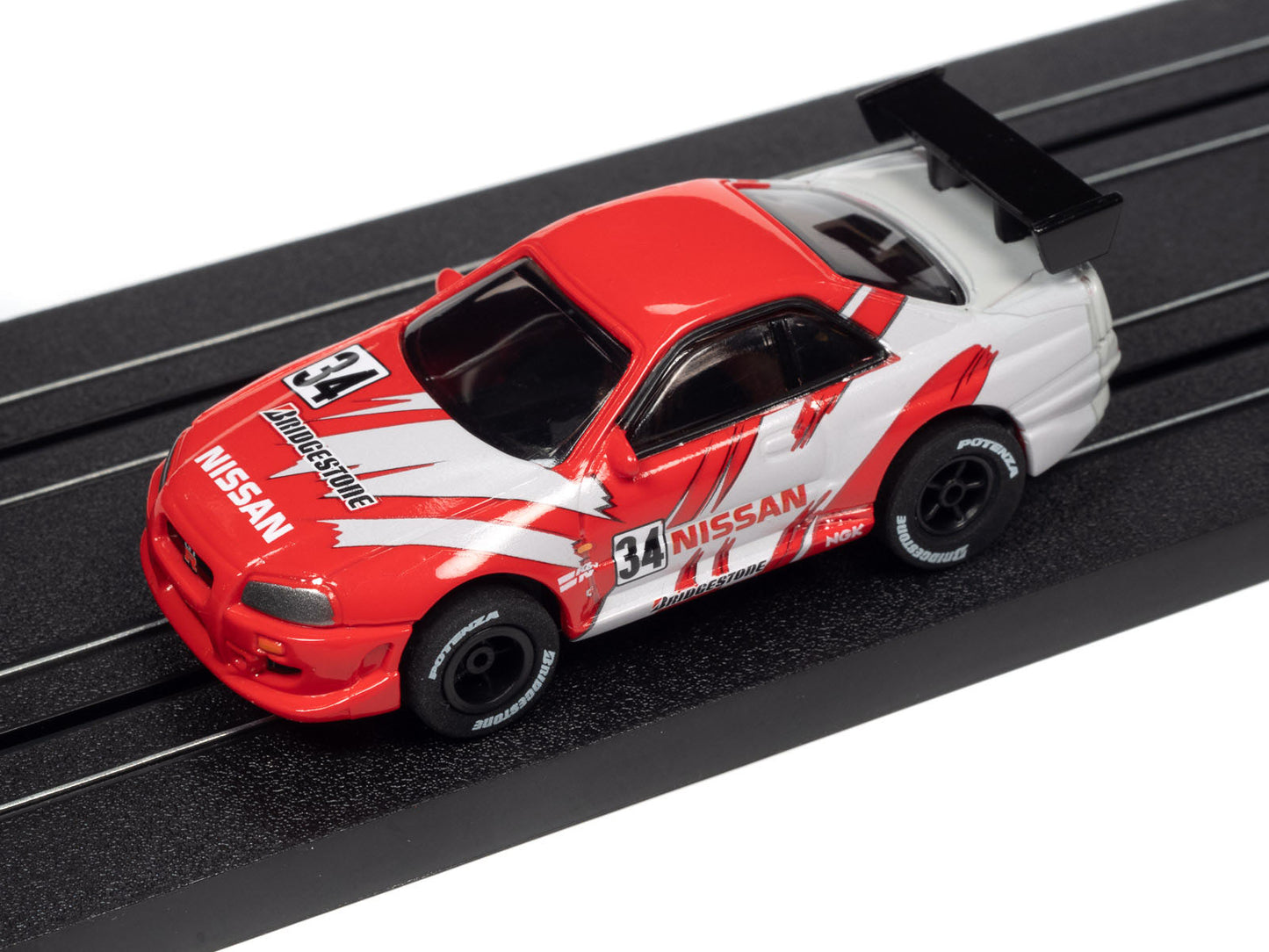 Auto World Nissan Skyline GTR Xtraction Import Heat for AFX HO Scale Slot Car SC378 - PowerHobby