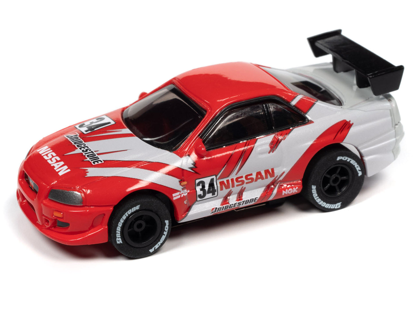 Auto World Nissan Skyline GTR Xtraction Import Heat for AFX HO Scale Slot Car SC378 - PowerHobby