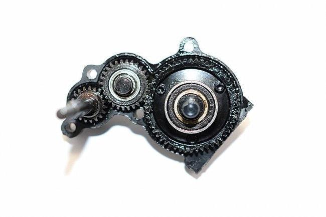 GPM STEEL TRANSMISSION MIDDLE GEAR AXIAL WRAITH / SCX10 / SCX10 II / SMT10 BLACK - PowerHobby