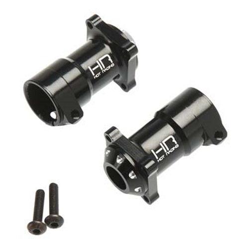 Hot Racing SCXT2201 Aluminum AR44 Straight Axle Adapters Axial SCX10 II - PowerHobby