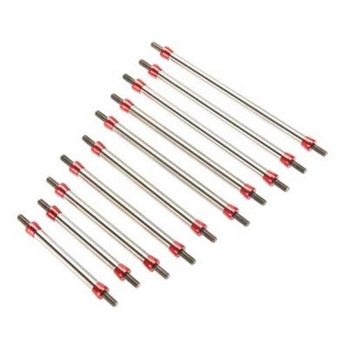 Hot Racing SCXT313TM Titanium Linkage Kit Axial SCX10 II (10) - PowerHobby