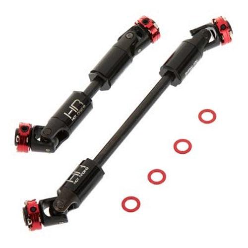 Hot Racing SCXT37A02 Heavy Duty Steel Scale Look U-Joints Shaft Axial SCX10 II - PowerHobby