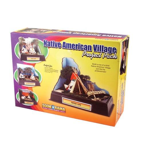 Woodland Scenics SP4280 Native American Village Project Pack - PowerHobby