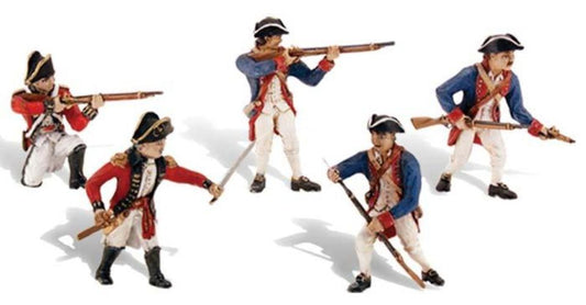 Woodland SP4454 N/HO Scene-A-Rama Revolutionary War Soldier Train Scenery - PowerHobby