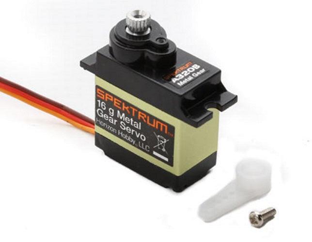 Spektrum SPMSA320B 16g Full Metal Gear Servo - PowerHobby