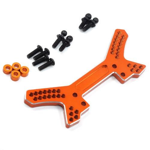 Yeah Racing SPT2-008OR Aluminum Front Damper Stay Orange HPI Sprint 2 - PowerHobby