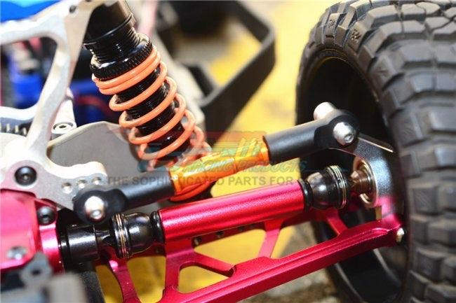 GPM STEEL ALUMINUM WIDEN REAR CVD DRIVE SHAFT KNUCKLE ARM TRAXXAS SLASH 4X4 RED - PowerHobby