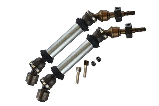 GPM SSLA1280FH-GS Front CVD Driveshaft Set Traxxas 4x4 Slash Rustler Stampede - PowerHobby