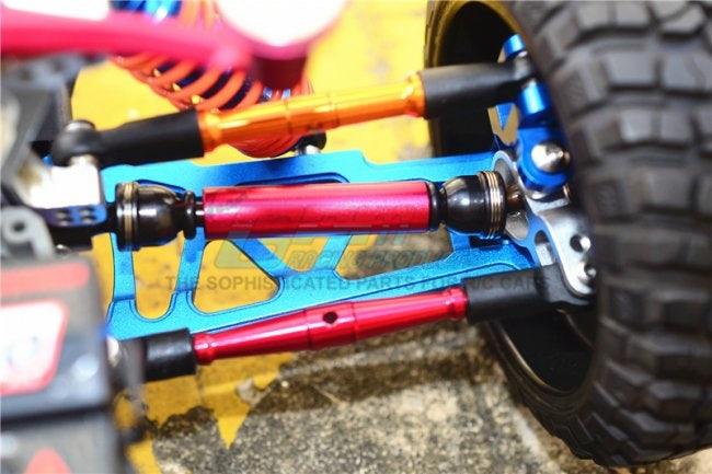 GPM STEEL ALUMINUM WIDEN FRONT CVD DRIVE SHAFT KNUCKLE ARM TRAXXAS SLASH 4X4 RED - PowerHobby